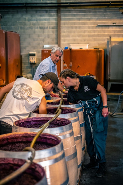 La Famille autour de la Cuvée Juline